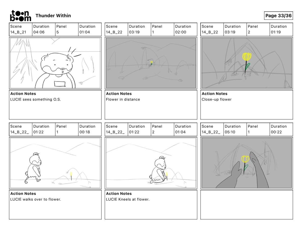Thunder Within storyboard frame 33